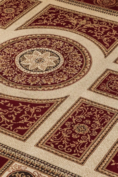 Nouristan herat 2 105992 red Red Living Room  Rug.