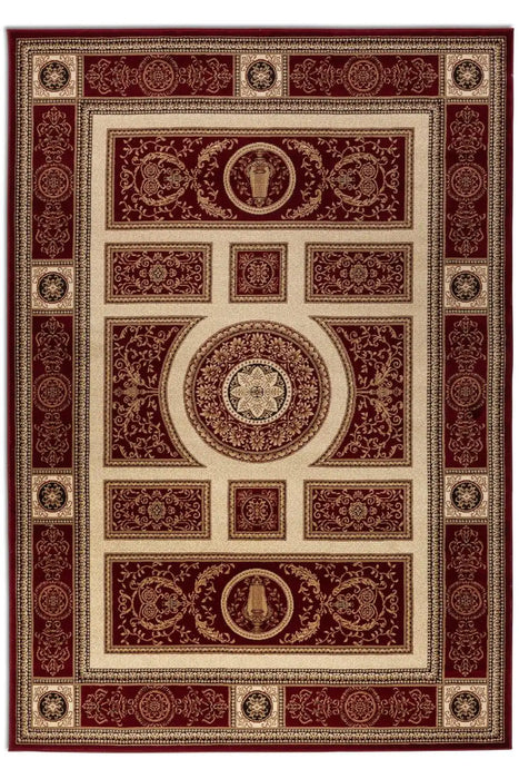 Nouristan herat 2 105992 red Red Living Room  Rug.