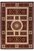 Nouristan herat 2 105992 red Red Living Room  Rug.