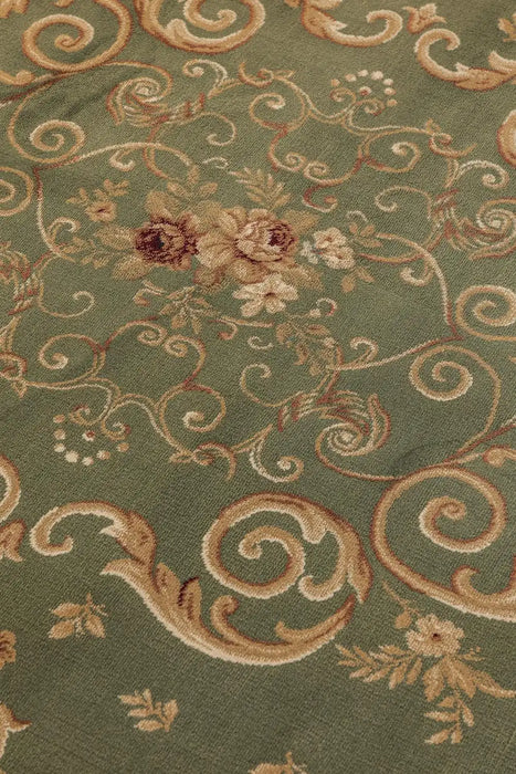 Nouristan herat 2 105996 olive green Green Living Room  Rug.