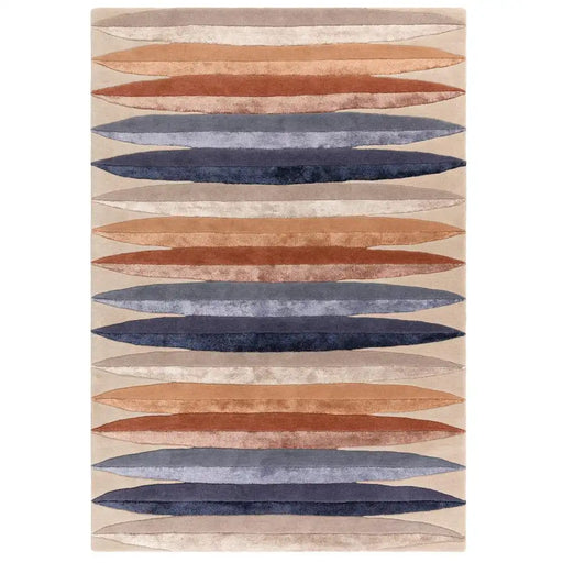 Asiatic matrix asiatic 106 pod multi Multicoloured Living Room Wool Rug.