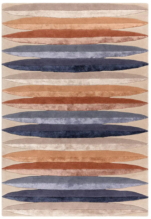 Asiatic matrix asiatic 106 pod multi Multicoloured Living Room Wool Rug.