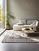 Hanse Home terrain 106001 grey brown Grey Living Room Moroccan Rug.