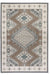 Hanse Home terrain 106003 brown cream Brown, Ivory Living Room Moroccan Rug.