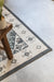 Hanse Home terrain 106003 brown cream Brown, Ivory Living Room Moroccan Rug.