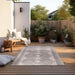 Elle Decoration gemini 106011 linen Beige, Ivory Outdoor  Geometric Rug.