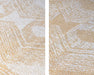 Elle Decoration gemini 106012 ochre Yellow, Ivory Outdoor  Geometric Rug.