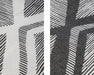 Elle Decoration gemini 106014 black Grey, Black Outdoor  Geometric Rug.