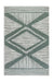 Elle Decoration gemini 106015 green Green, Ivory Outdoor  Geometric Rug.