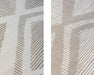Elle Decoration gemini 106016 linen Beige, Ivory Outdoor  Geometric Rug.