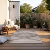 Elle Decoration gemini 106016 linen Beige, Ivory Outdoor  Geometric Rug.