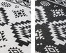 Elle Decoration gemini 106019 black Black, Ivory Outdoor  Geometric Rug.