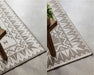Elle Decoration gemini 106021 linen Beige, Ivory Outdoor  Geometric Rug.