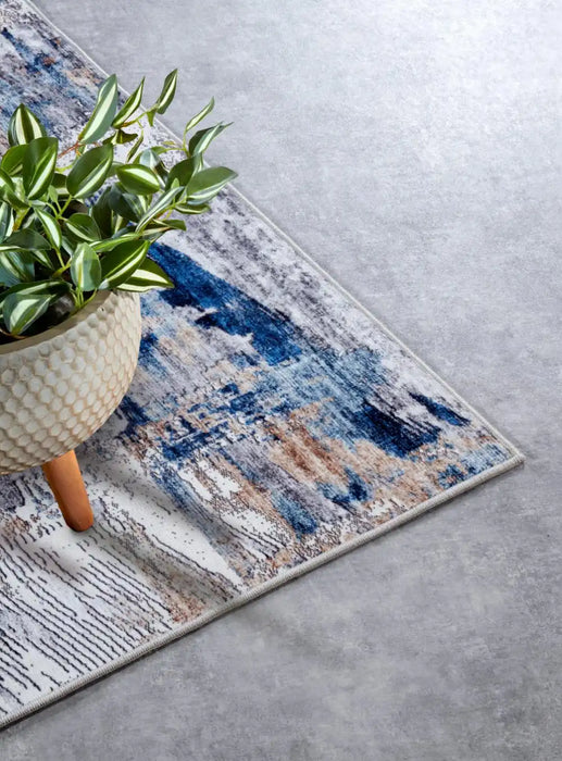 Hans Rugs Imagination v2 Hans 106035 Dark blue Beige Rugs - Buy 106035 Dark blue ...