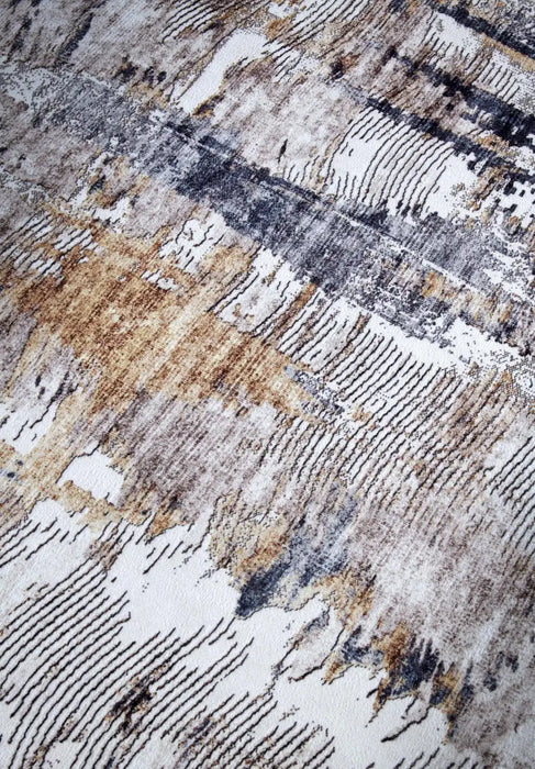 Hans Rugs Imagination v2 Hans 106037 Anthracite Gold Rugs - Buy 106037 Anthracite ...