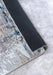 Elle Decoration imagination v2 hans 106038 saphire gold Blue, Grey Living Room Geometric Rug.