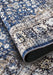 Freundin Home asya 106039 dark blue cream Blue Living Room  Rug.