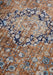 Freundin Home asya 106041 copper blue Orange Living Room  Rug.