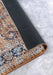 Freundin Home asya 106041 copper blue Orange Living Room  Rug.