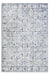 Elle Decoration imagination v2 hans 106042 cream blue Blue, Ivory Living Room Geometric Rug.