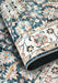 Elle Decoration imagination v2 hans 106044 blue cream Blue Living Room Geometric Rug.