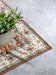 Elle Decoration imagination v2 hans 106045 red cream Red Living Room Geometric Rug.