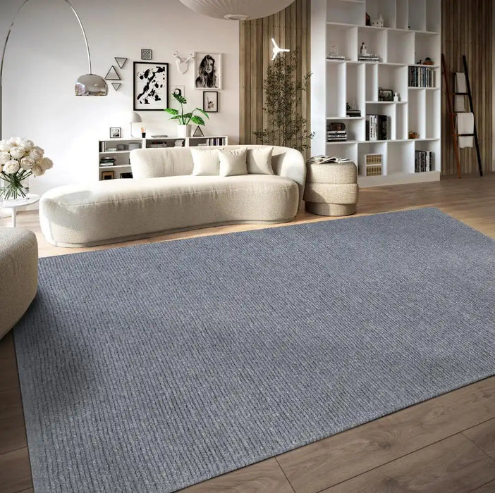 Villeroy and Boch kollektion 1748 106050 silver Grey Living Room Wool Rug.