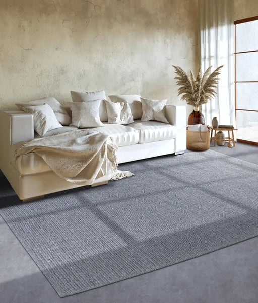 Villeroy and Boch kollektion 1748 106050 silver Grey Living Room Wool Rug.