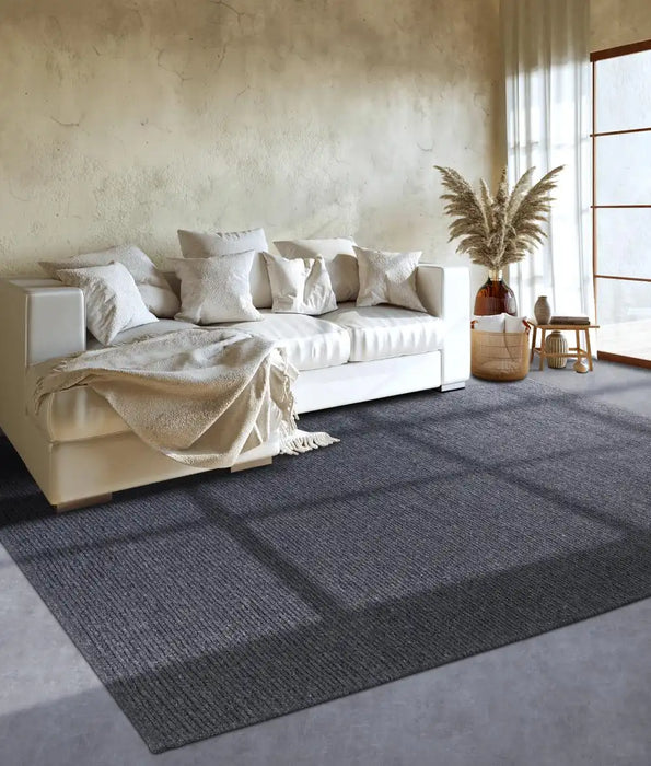 Villeroy and Boch kollektion 1748 106051 anthracite Grey, Black Living Room Wool Rug.