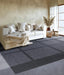 Villeroy and Boch kollektion 1748 106051 anthracite Grey, Black Living Room Wool Rug.