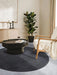 Villeroy and Boch kollektion 1748 106051 anthracite Grey, Black Living Room Wool Rug.