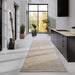 Elle Decoration delhi 106053 linen white Ivory Living Room Wool Rug.