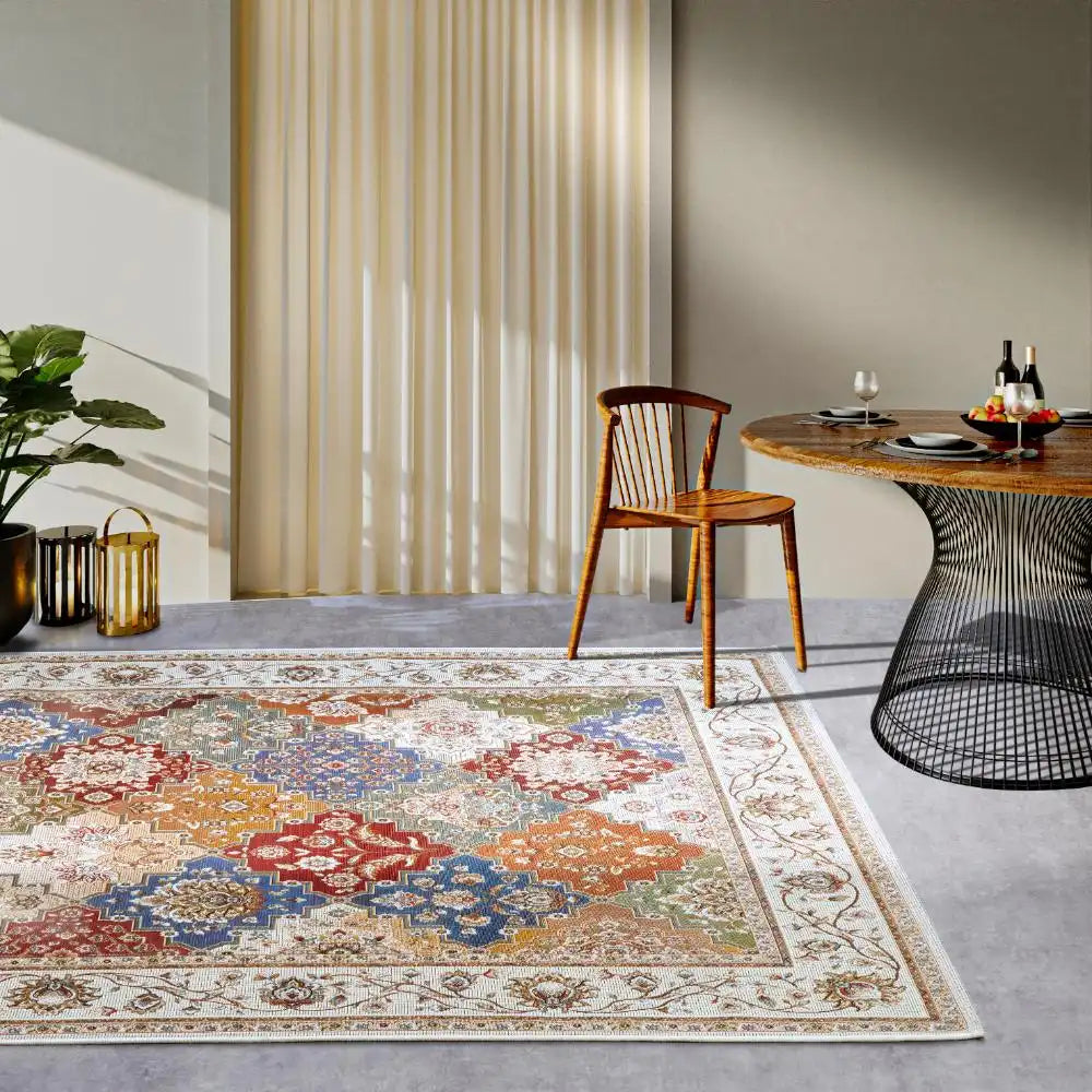 Kollektion 1767 106056 Cream Multicolour Rugs - Buy 106056 Cream ...