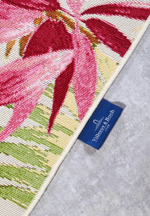 Villeroy and Boch kollektion 1767 106060 cream multicolor Multicoloured, Cream Living Room  Rug.