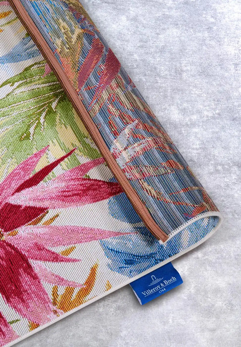 Villeroy and Boch kollektion 1767 106060 cream multicolor Multicoloured, Cream Living Room  Rug.