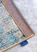 Villeroy and Boch kollektion 1767 106064 cream blue Blue, Cream Living Room  Rug.