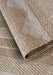 Villeroy and Boch kollektion 1836 indoors or outdoors 106080 natural brown Brown, Beige Living Room Flat Weave Rug.