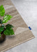 Villeroy and Boch kollektion 1836 indoors or outdoors 106080 natural brown Brown, Beige Living Room Flat Weave Rug.