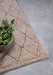 Elle Decoration elle gallery 106081 beige Beige Living Room Geometric Rug.