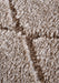 Elle Decoration elle gallery 106081 beige Beige Living Room Geometric Rug.