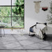 Elle Decoration elle gallery 106082 light grey Grey Living Room Geometric Rug.