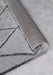 Elle Decoration elle gallery 106082 light grey Grey Living Room Geometric Rug.