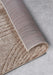 Elle Decoration elle gallery 106084 beige Beige Living Room Geometric Rug.