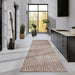 Elle Decoration elle gallery 106084 beige Beige Living Room Geometric Rug.