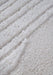 Elle Decoration elle gallery 106089 cream white Ivory Living Room Geometric Rug.