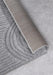 Elle Decoration elle gallery 106091 light grey Grey Living Room Geometric Rug.