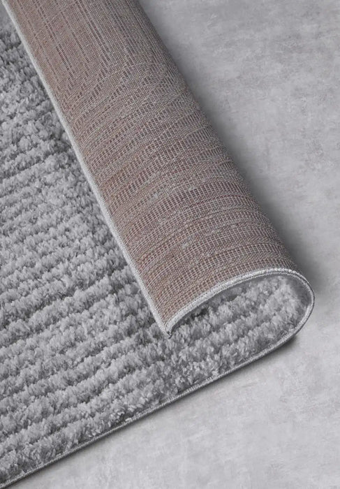 Elle Decoration elle gallery 106091 light grey Grey Living Room Geometric Rug.