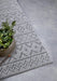 Elle Decoration elle gallery 106093 light grey Grey Living Room Geometric Rug.