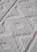 Elle Decoration elle gallery 106095 cream white Ivory Living Room Geometric Rug.