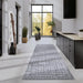Elle Decoration elle gallery 106097 light grey Grey Living Room Geometric Rug.